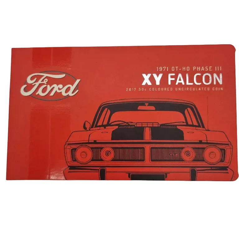 2017 50c Ford Falcon XY GT-HO Phase III Coin Uncirculated Royal Australian Mint