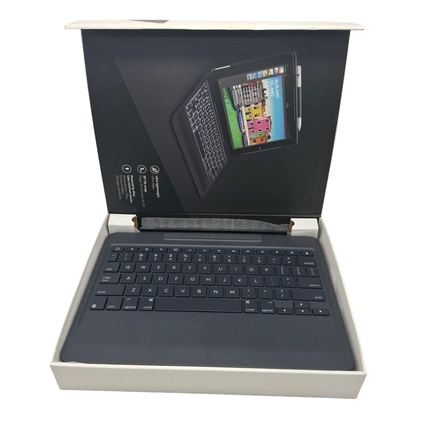 Logitech Slim Combo iPad Pro 10.5 Inch Keyboard and Cover In Box (WR 1382603)