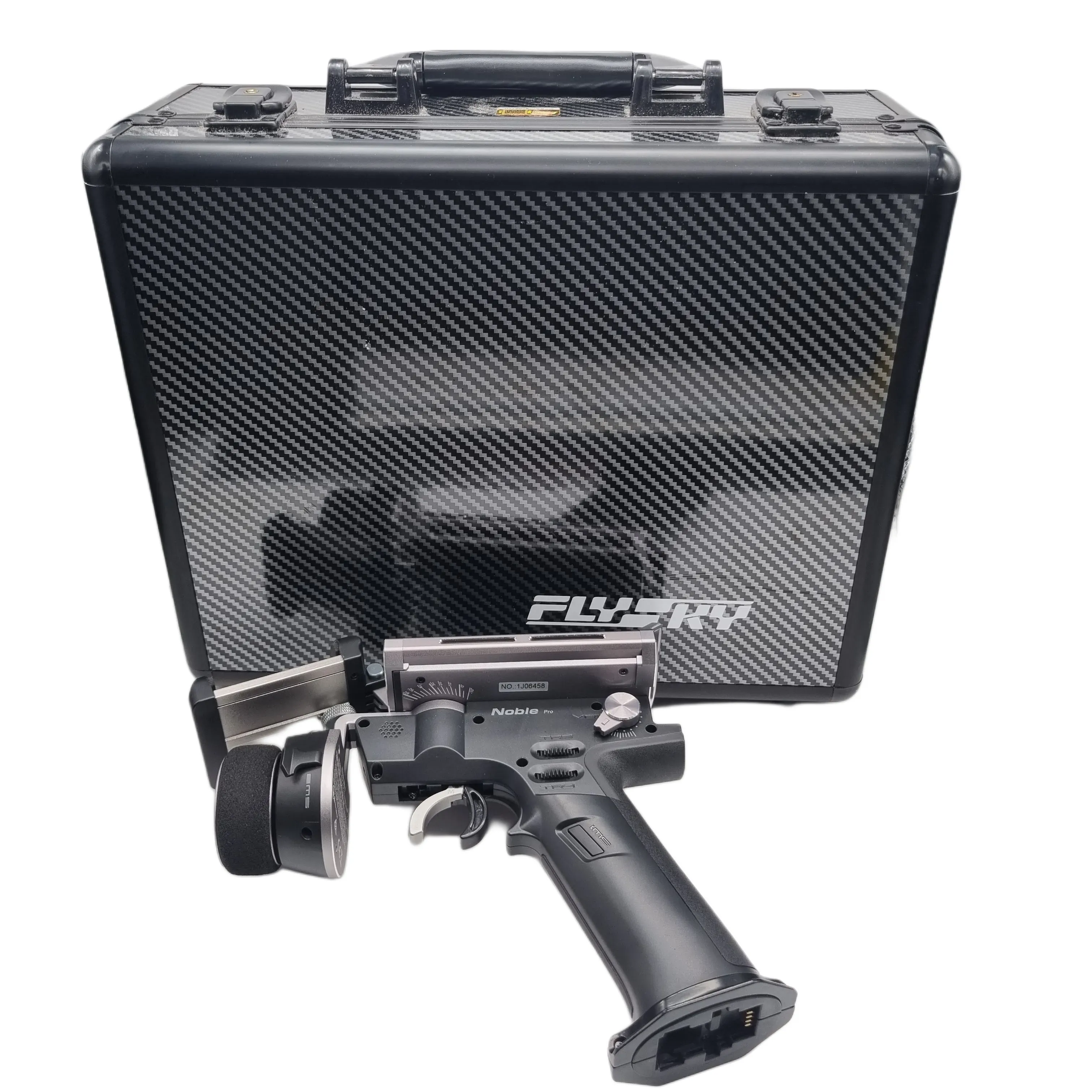Flysky NB4 Pro+ 2.4G Touch Screen Radio Transmitter Controller + Case + Box + Accessories