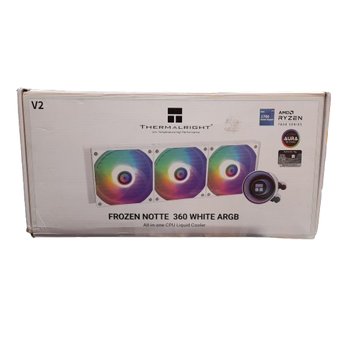 Thermalright Frozen Notte 360 White ARGB V2 Water Cooling Fan (MR)
