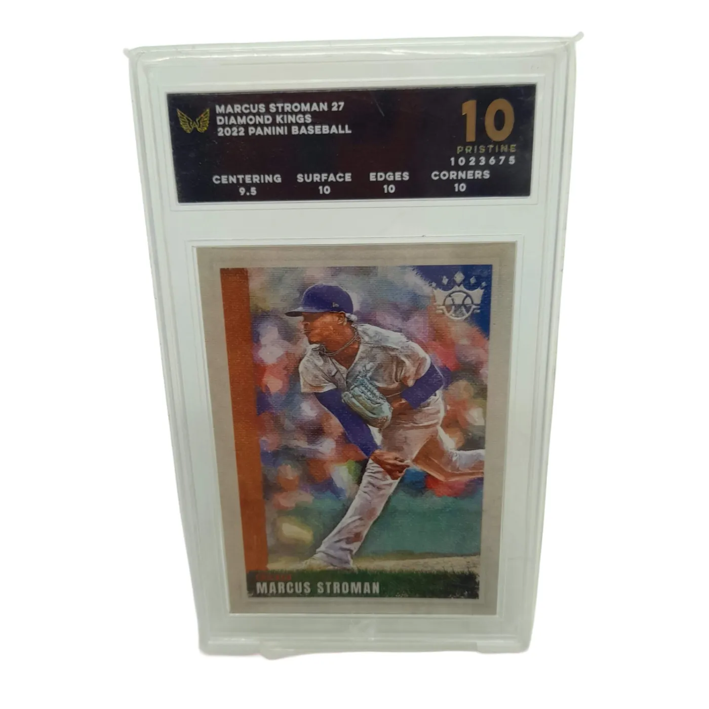 Marcus Stroman #27 Diamond Trading Card – Pristine 10 (WL1374556)