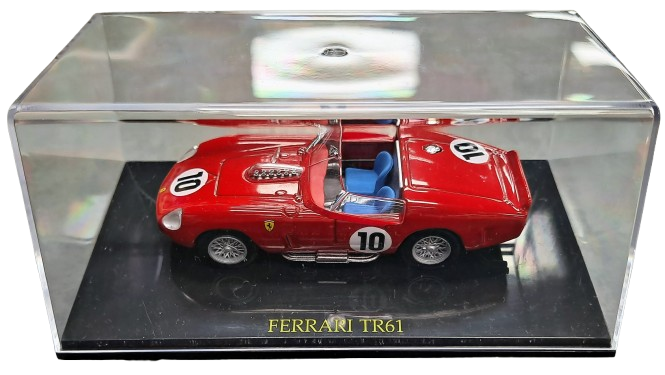 Ferrari TR61 Collectable Model Car 1:64 Scale with Case