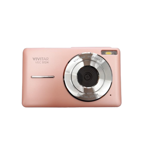 Vivitar Pop Snap Digital Compact Camera Pink LN)