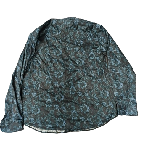 Tarocash Etinette Floral Mens Shirt Black Green *SIZE XL* (1429296)