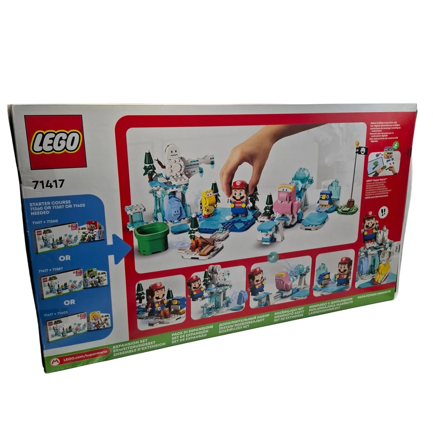 LEGO Super Mario Fliprus Snow Adventure Expansion Set 71417 (WR 1409907)