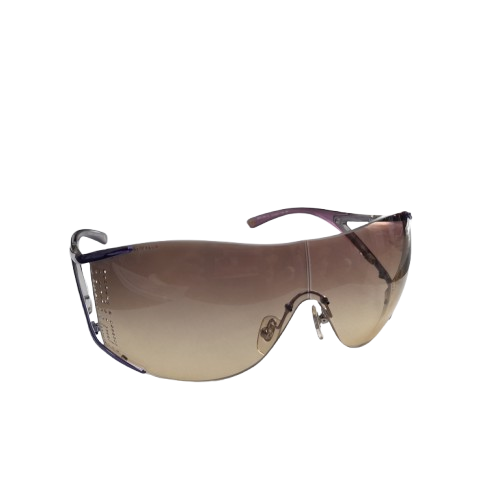 Versage Goggle Wrap Round Sunglasses VE2087B  With Case (Great Condition) (MR)