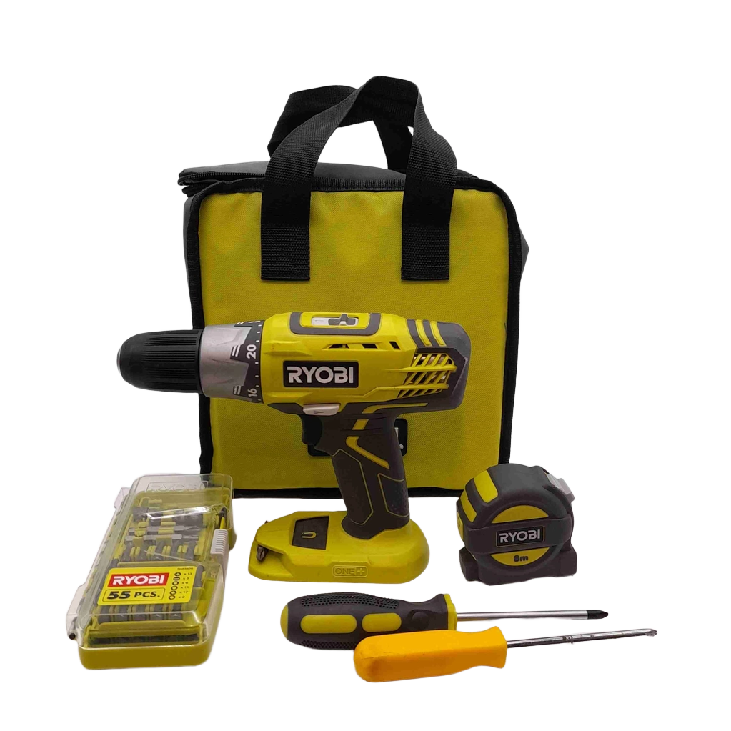 Ryobi R18DDP2 Drill Driver Kit (WR 1430287)