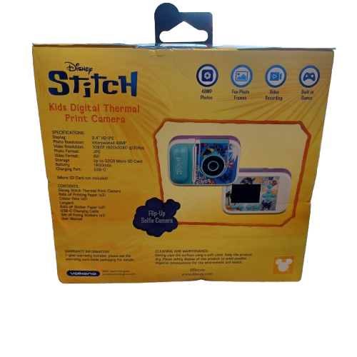 Volkano Disney Kids Digital Thermal Print Camera ( LE )