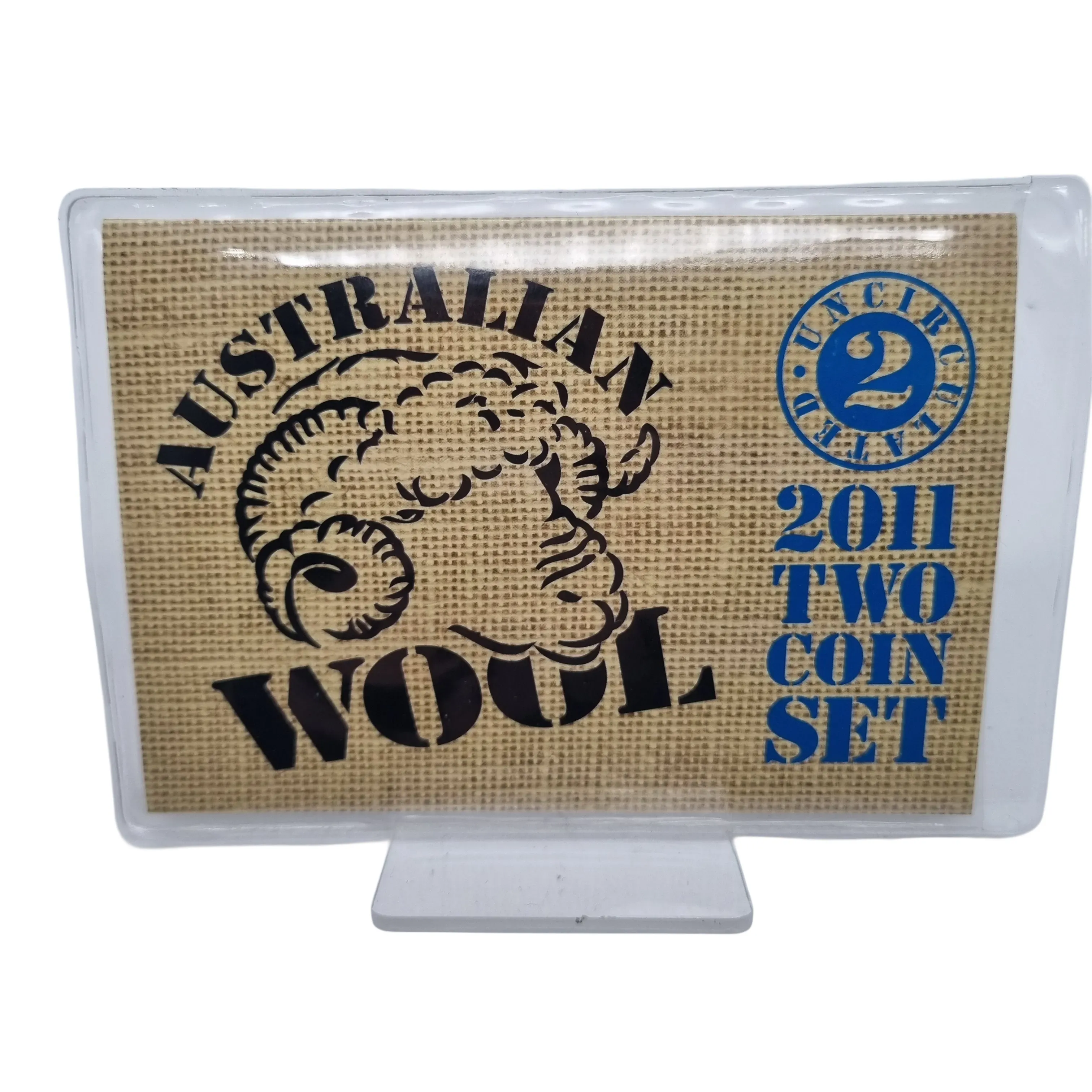 The Royal Australian Mint: 2011 Australian Wool Two Coin Set