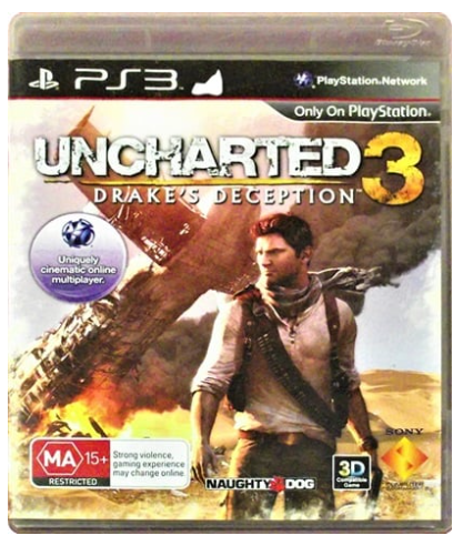 Uncharted 3 Drake’s Deception Playstation 3 Very Good Condition With Manual