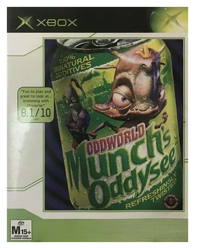 Oddworld Munch’s Oddysee Xbox game – Good Used Condition in Case (LE)