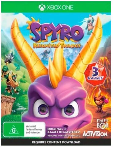 Spyro Reignited Triolgy Very Good No Manual