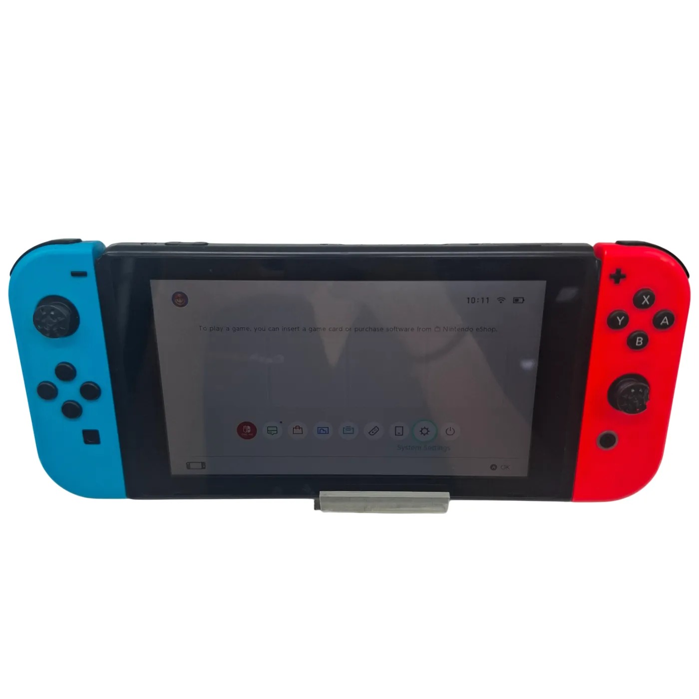 Nintendo Switch Console HAC-001 Red Blue with Dock and HDMI *No Charger & Rubber on JoyCon* (WR 1423661)