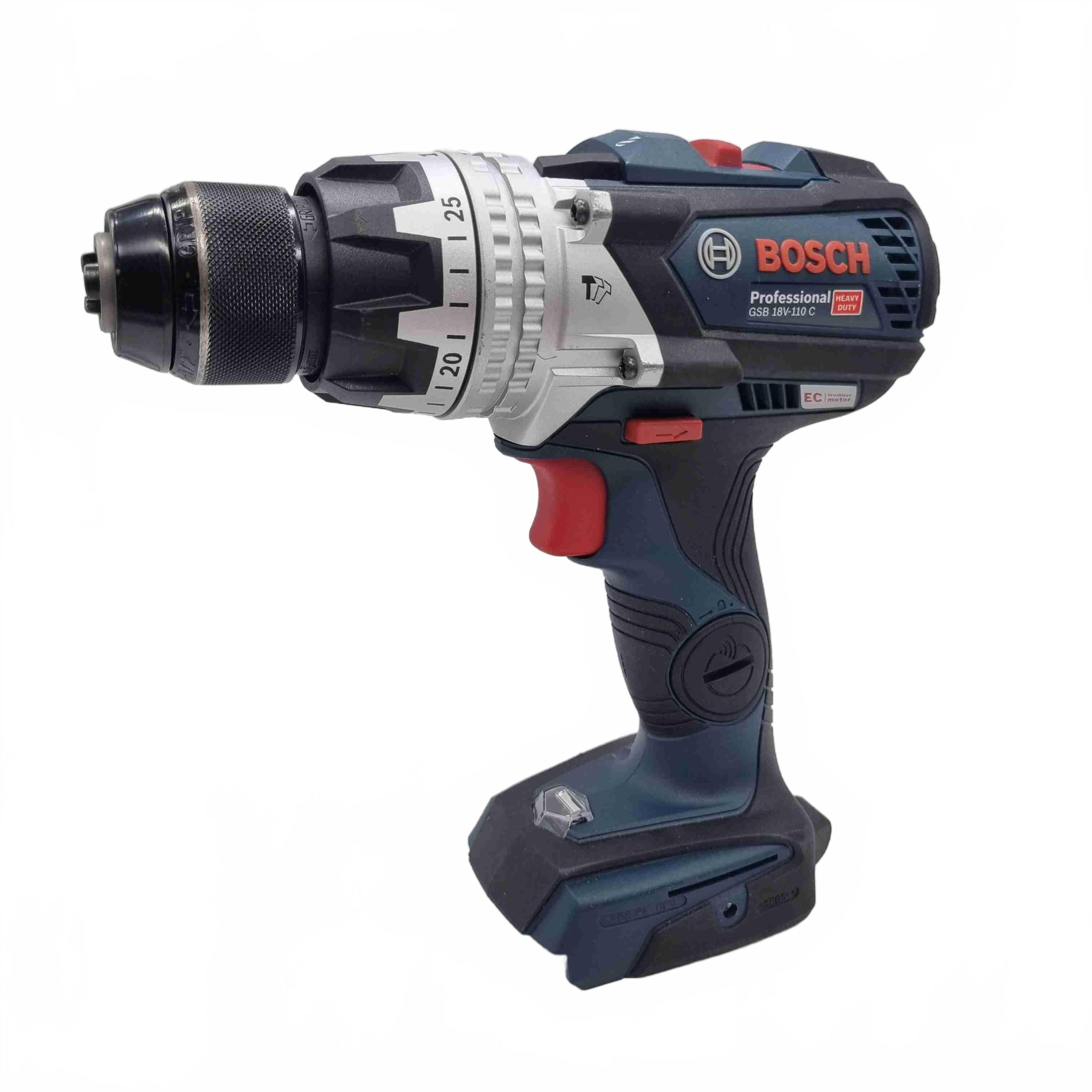 Bosch GSB 18V-110C 18V Brushless Hammer Drill Driver Blue With 5.0Ah Battery And Charger (WR 1435417)