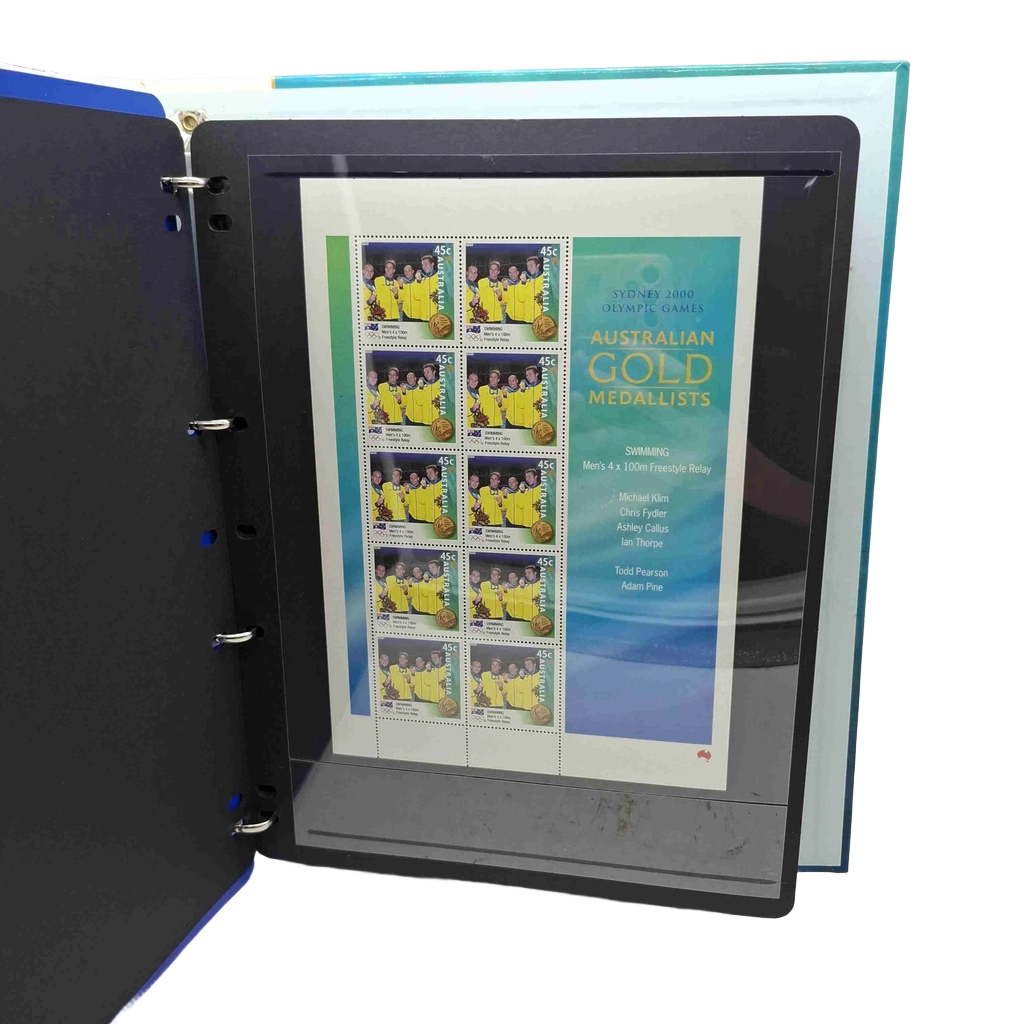 Australia Post Stamp Collection Sydney 2000 Olympic Blue (WR 1431458)
