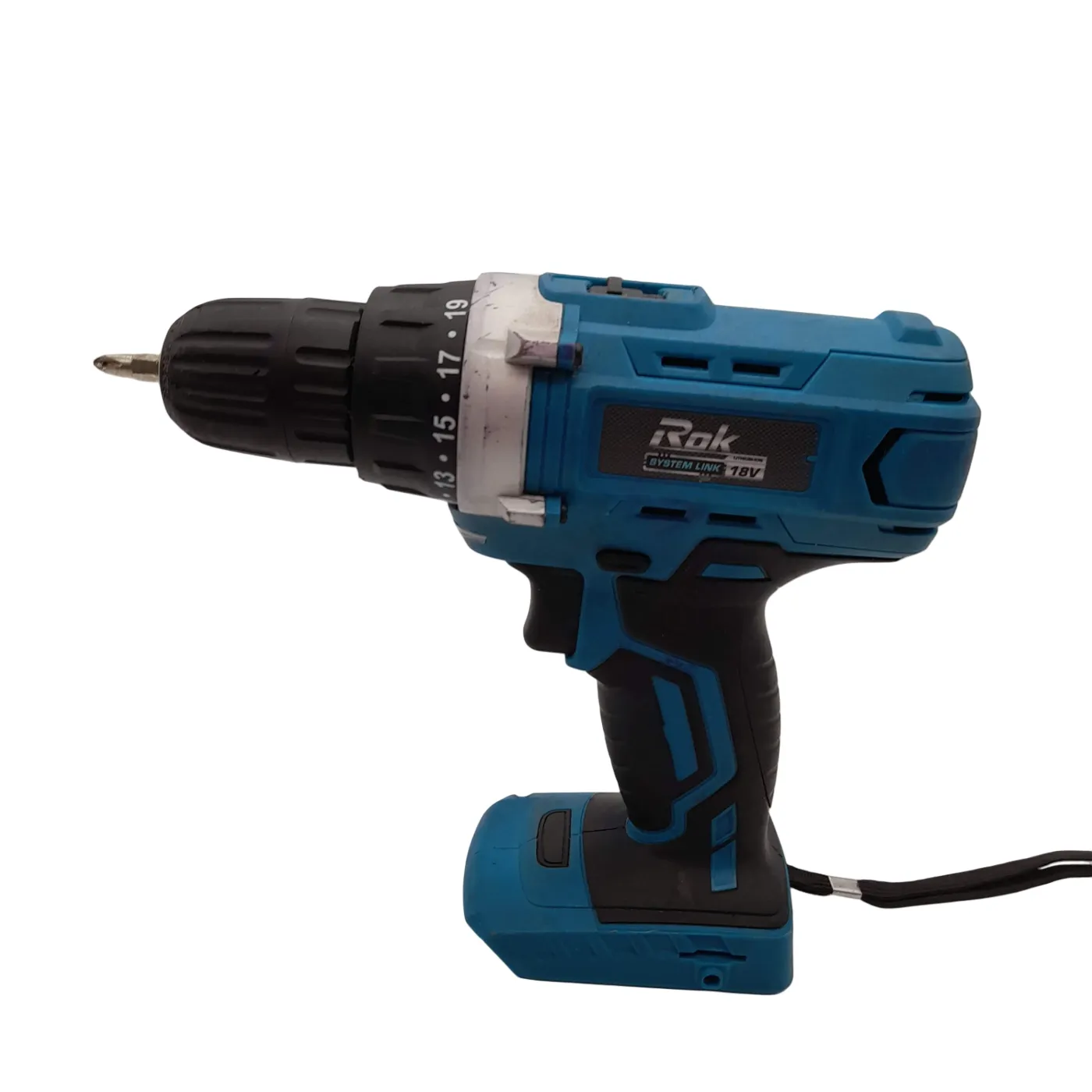 ROK 18V Cordless Drill 150-20-50605 Blue/Black (WR1411758)