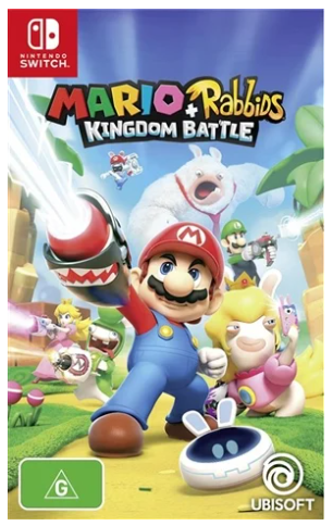 Mario + Rabbids Kingdom Battle Nintendo Switch Game – Good Condition With Case