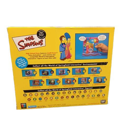 The Simpsons WOS High School Homer & Marge Action Figure Set (WR)