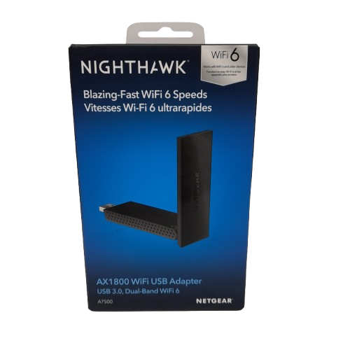 Netgear Nighthawk AX1800 USB to WiFi 6 Adaptor Like New (JN)