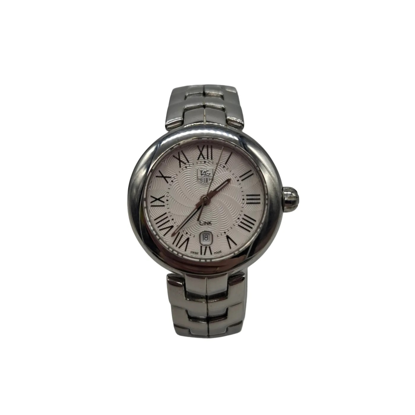 Tag Heuer Link Wat1416 Ladies Silver Steel Watch (WR 1378359)