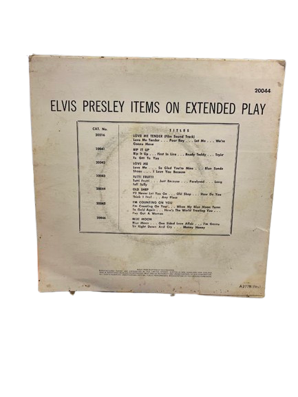Elvis Presley Vinyl Record Old Shep (NG) (1422087)