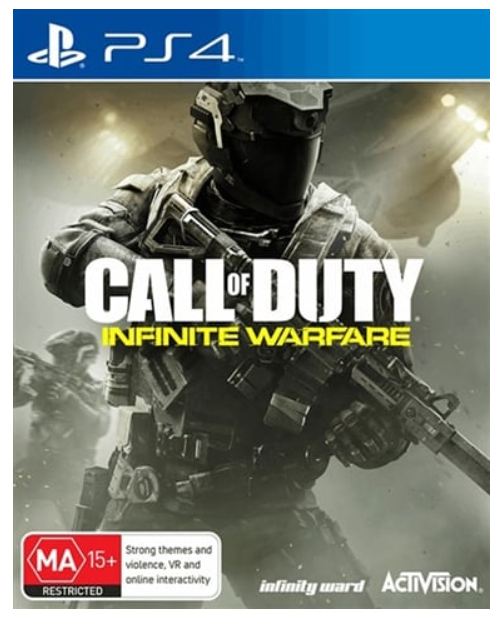 Call Of Duty Infinite Warfare Playstation 4 Game Good Condition No Manual (CP-1354297)