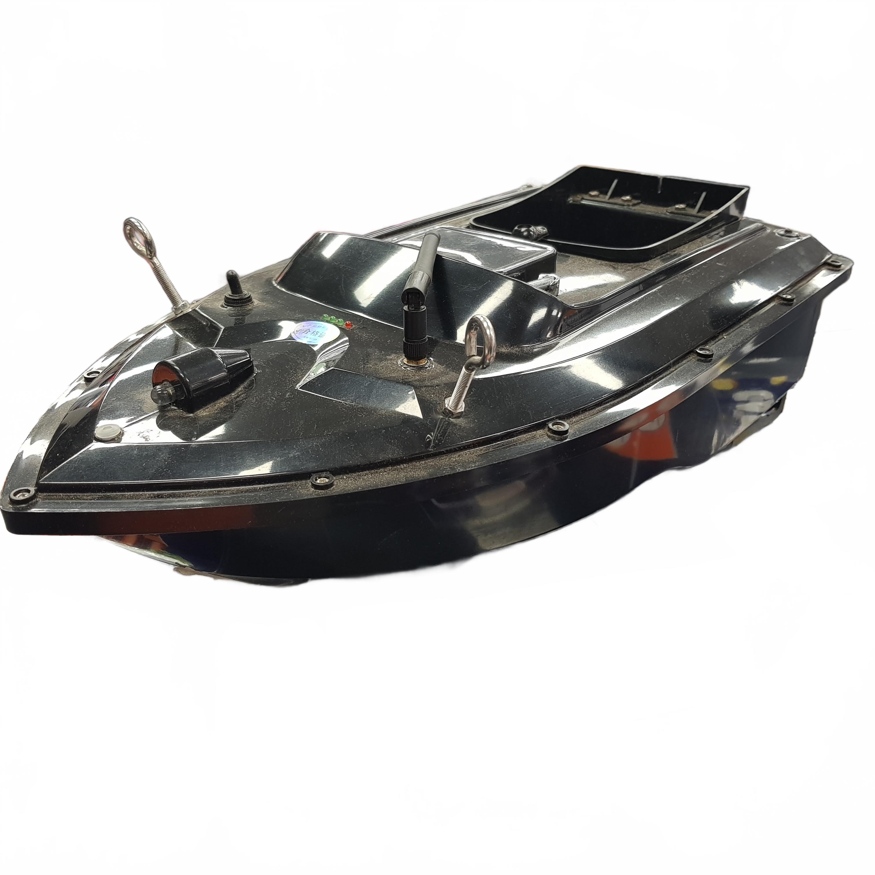 Unbranded RC Boat Black with Remote and Chargers (1435035) (MR)