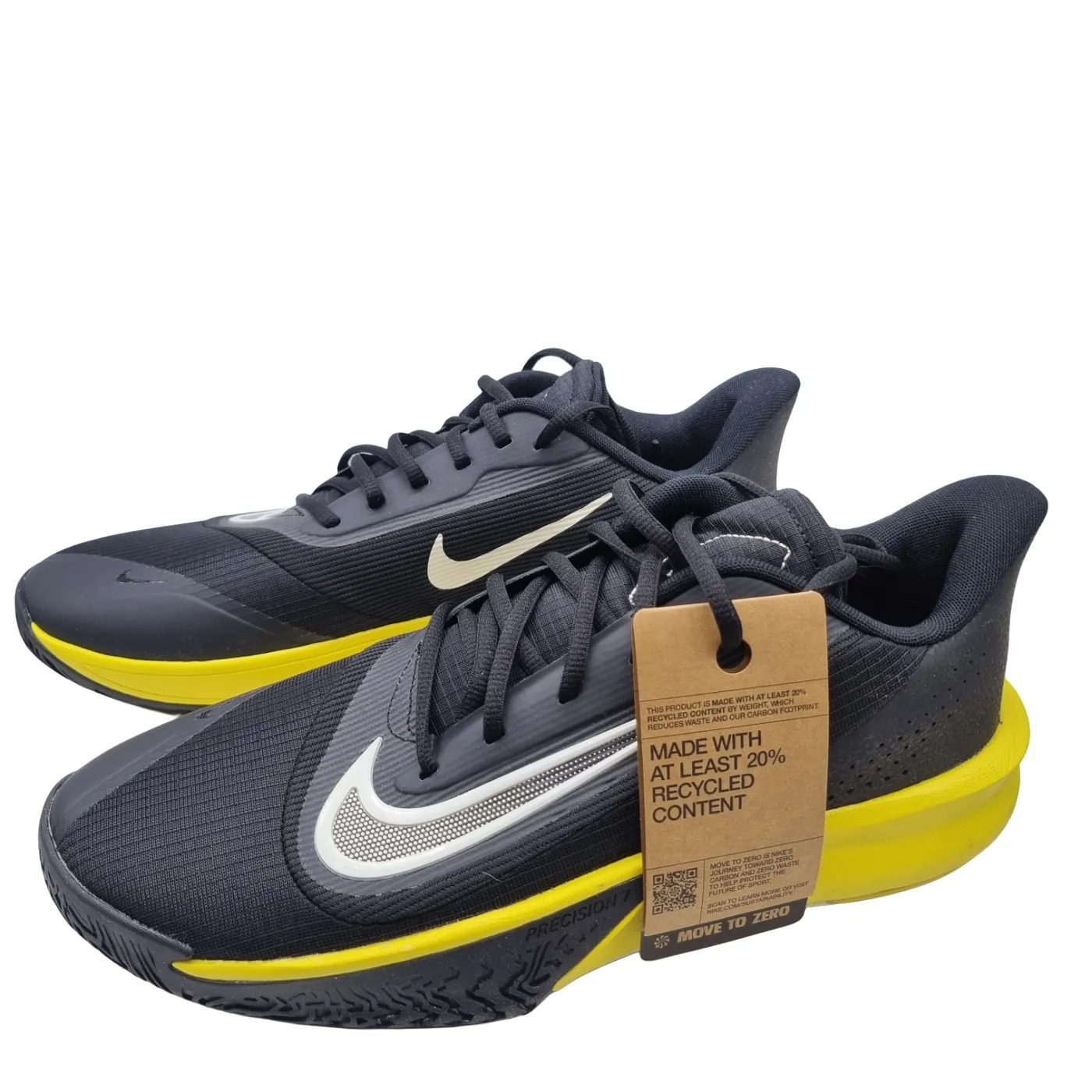 Nike Precision VII Black Lightning HJ9153 001 Shoes With Box Size: US 11 (WR 1414248)