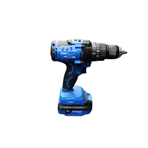 Kincrome 18V Brushless Hammer Drill K23010 Blue With 4.0Ah Battery (NA)