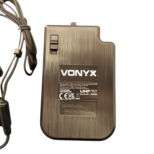 VONYX Wireless Microphone Bodypack Kit – Compatible with 174.058B (JN)