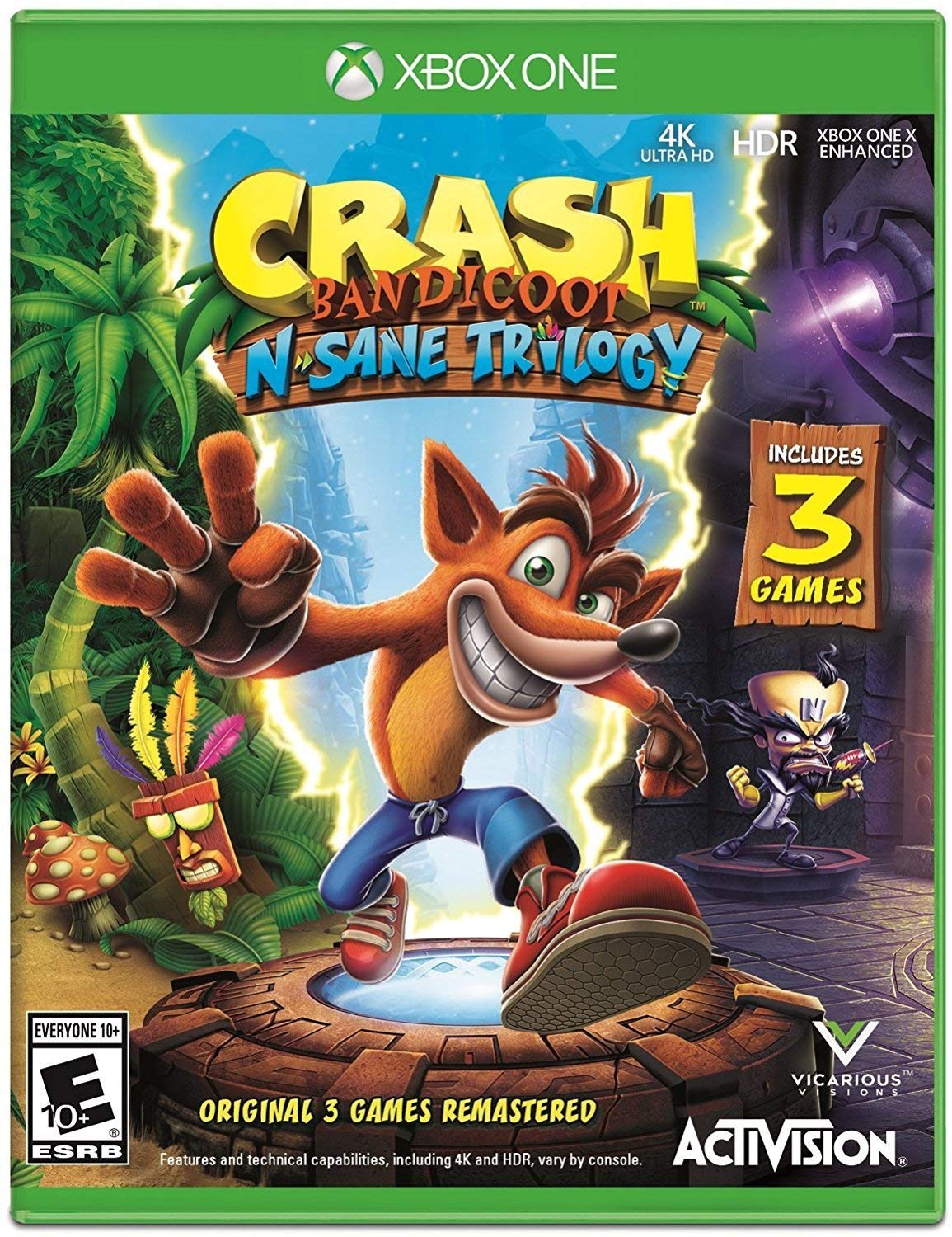 Crash Bandicoot N. Sane Trilogy – Xbox One Game (WL 1375718)