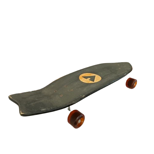 Airwalk Vintage 27-Inch Skateboard Black White Red Since 1986 (NG)