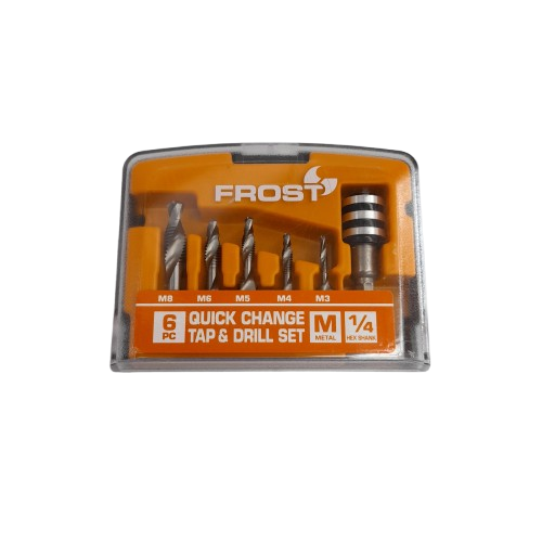 Frost M3- M8 Quick Change Tap And Drill Set – 6 Piece (Like New) (MR)