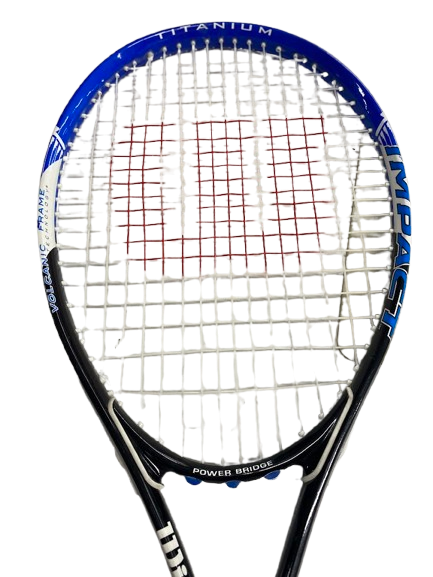 Wilson Power Bridge Black Blue Yellow Tennis Racket (NG)