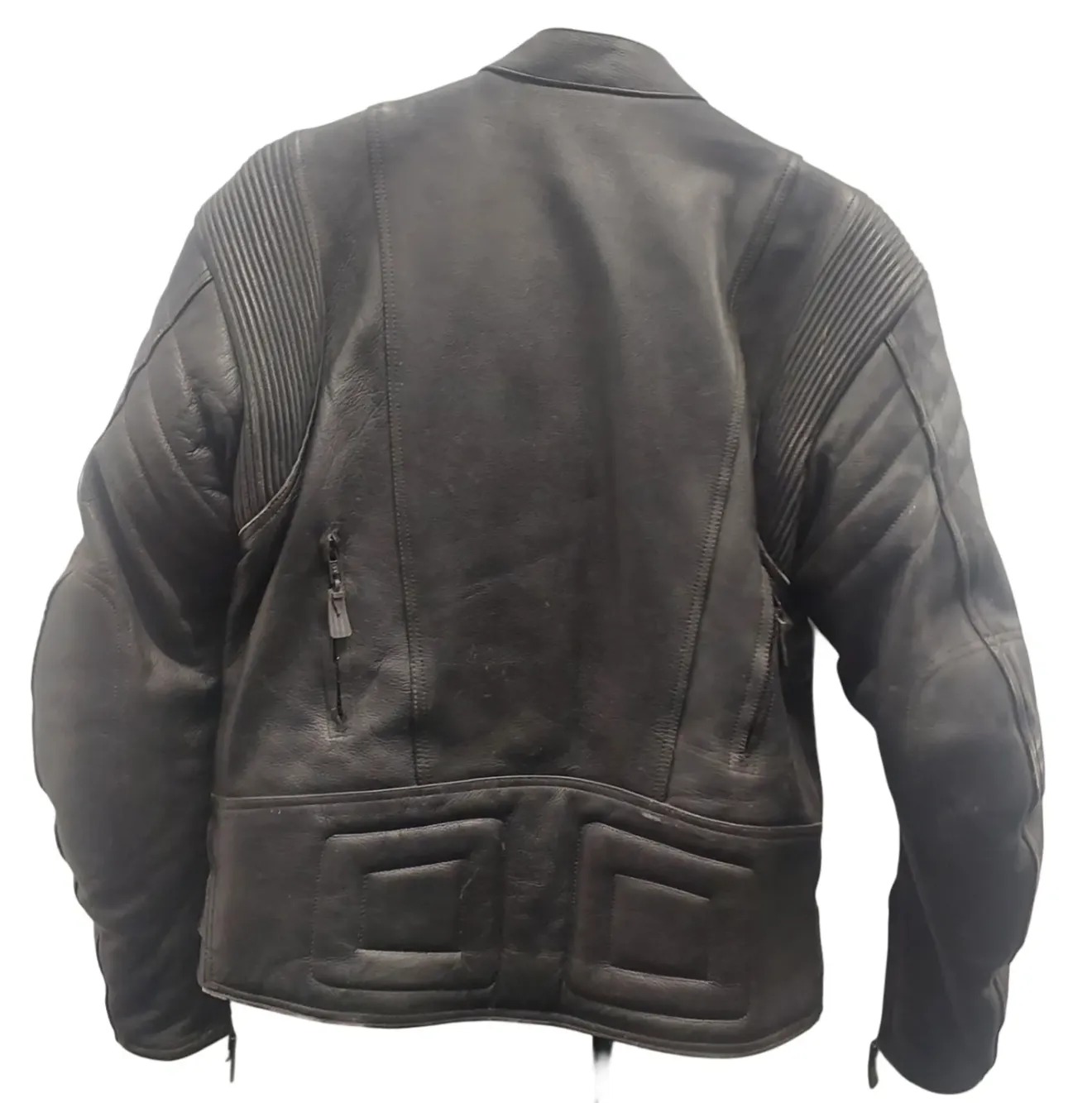 Generic Leather Jacket Black Small Size (1419100) (GB)