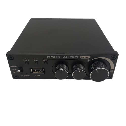 Douk Audio M1PRO Bluetooth 5.0 Digital Amplifier Receiver USB Player SUB Amp