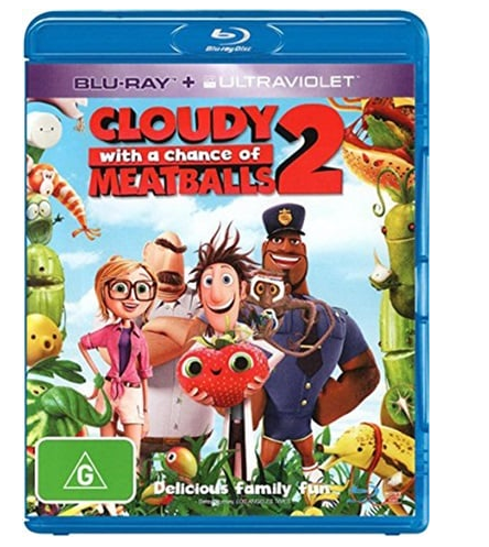 Cloudy With A Chance Of Meatballs 2 Blu Ray – Good Condition (CP)