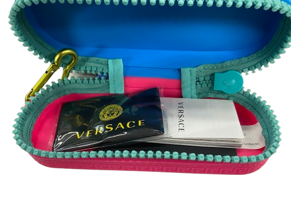 Versace VE4361 Biggie Sunglasses Black/Dark Grey 53mm (NG)