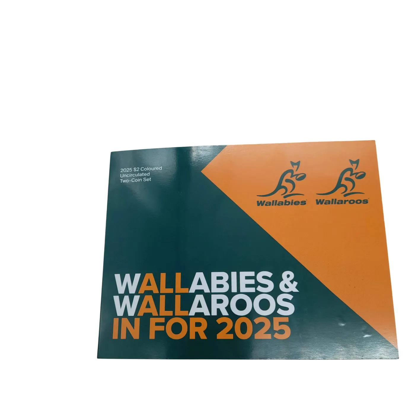 Royal Australian Mint $2 Coin 2025 – Uncirculated – Wallabies and Wallaroos (WR)