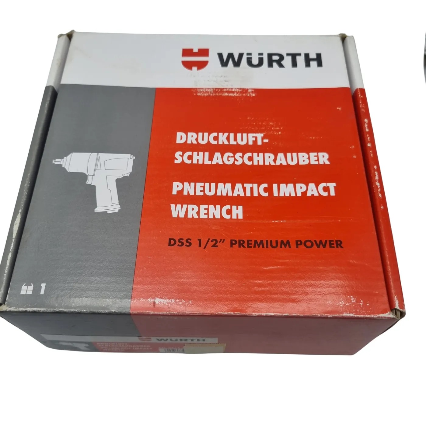 WURTH Pneumatic Impact Drill DSS 1/2 Premium Power + Box (WR50842)