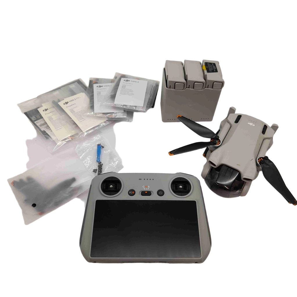 DJI Mini 3 Fly More Combo MT3PD Kit – Bag, Remote, Batteries, Blades (WL 1435082)