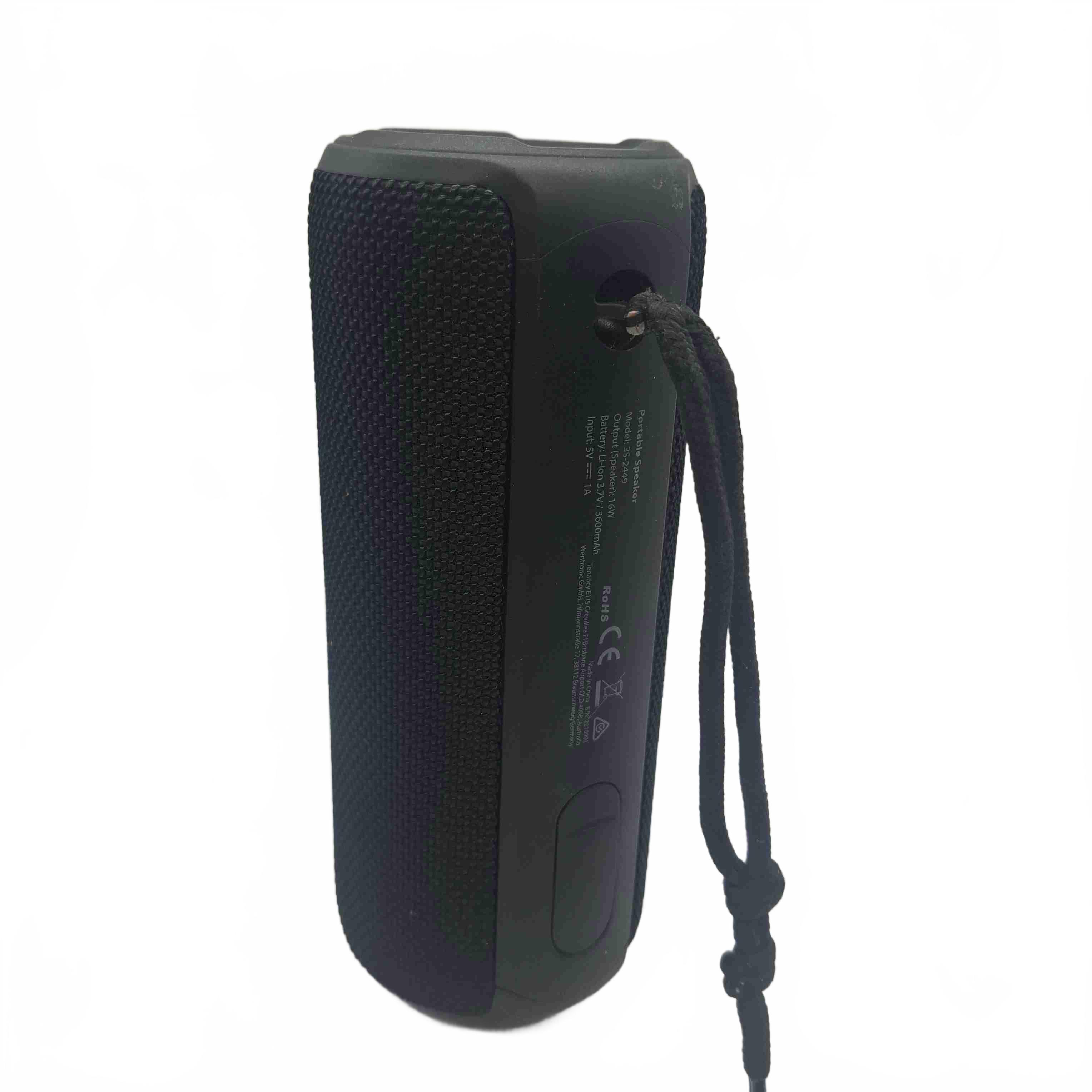 Wave Amped Series Portable Bluetooth Speaker 3S-2449 (WR 1425569)