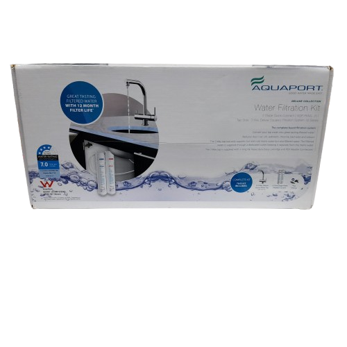 Aquaport AQP-FKM2-3S1 Chrome Curved 3 Way Filtered Water Mixer Like New
