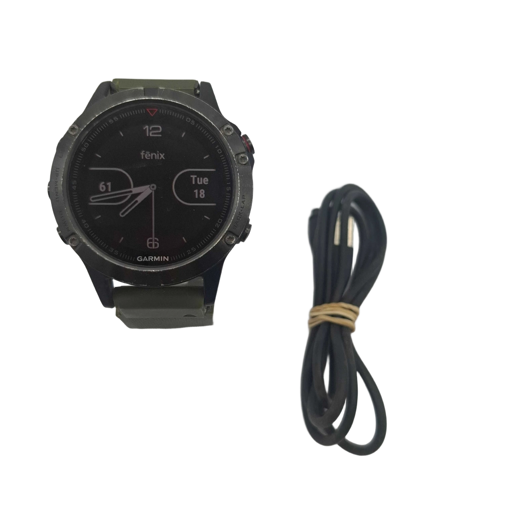 Garmin Fenix 5 AA3119-00 Smart Watch + Charger (WR 1424040)