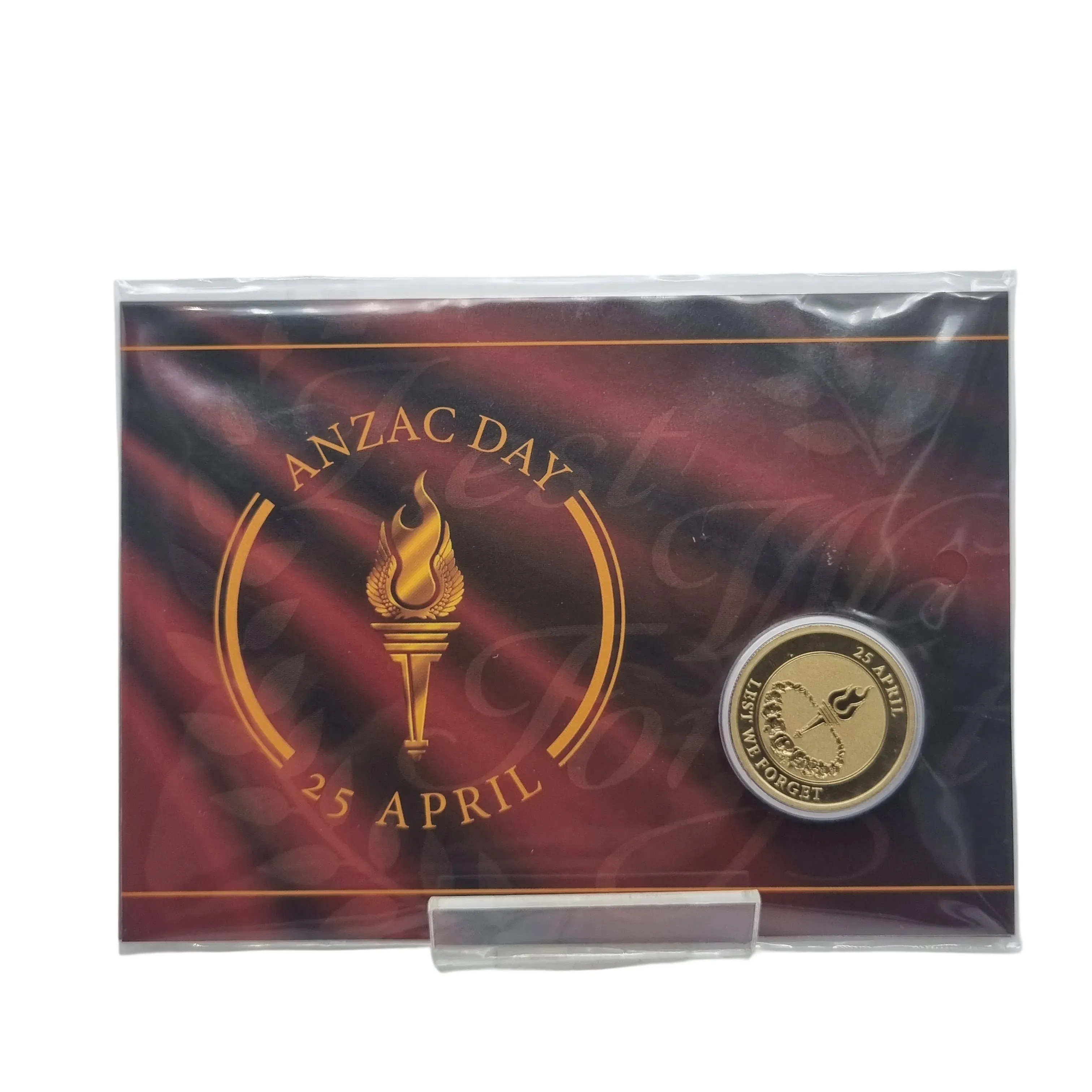 2023 ANZAC Day Lest We Forget Uncirculated $1 Perth Mint Coin in Card