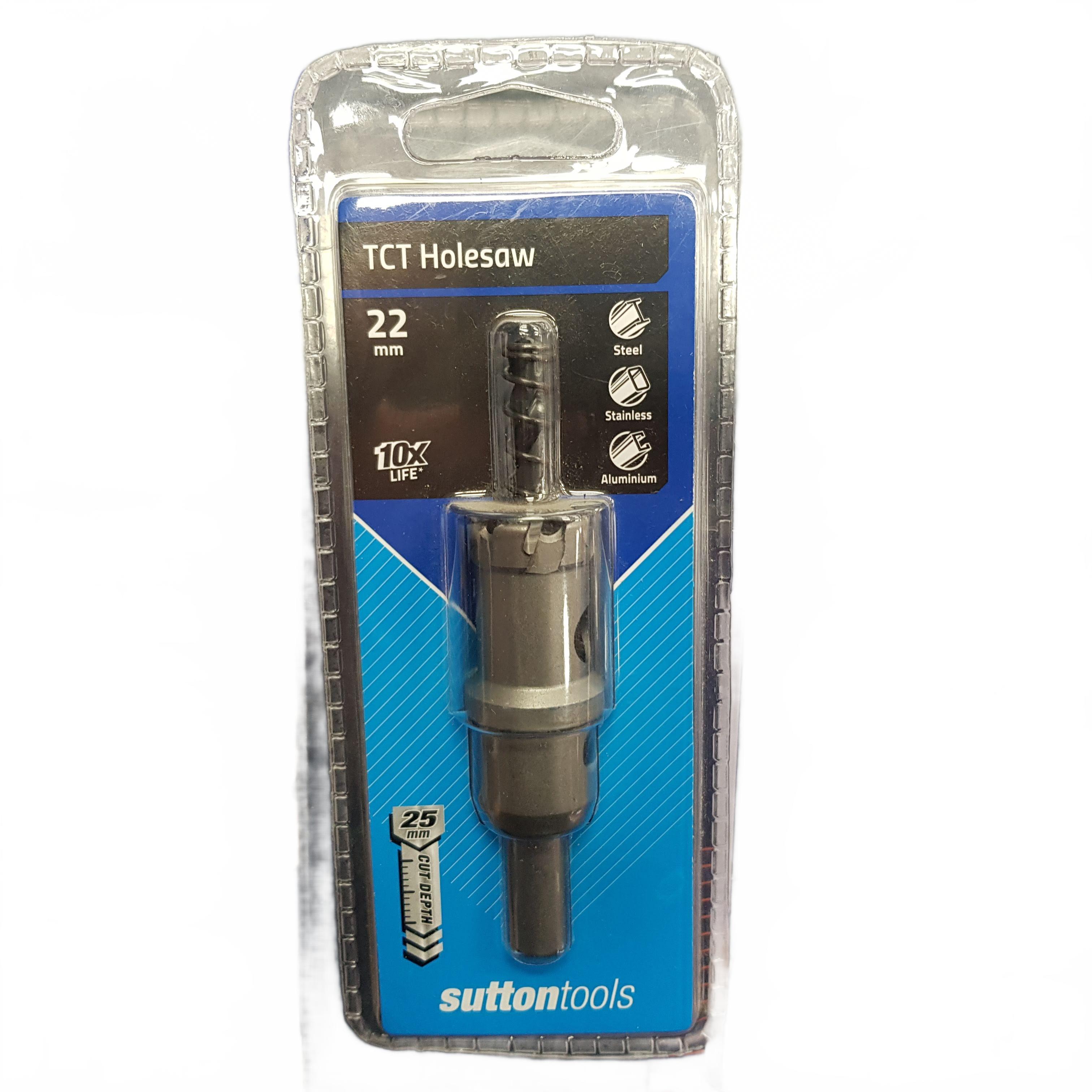 Sutton Tools TCT Metal Holesaw 22mm H1170220 (MR)