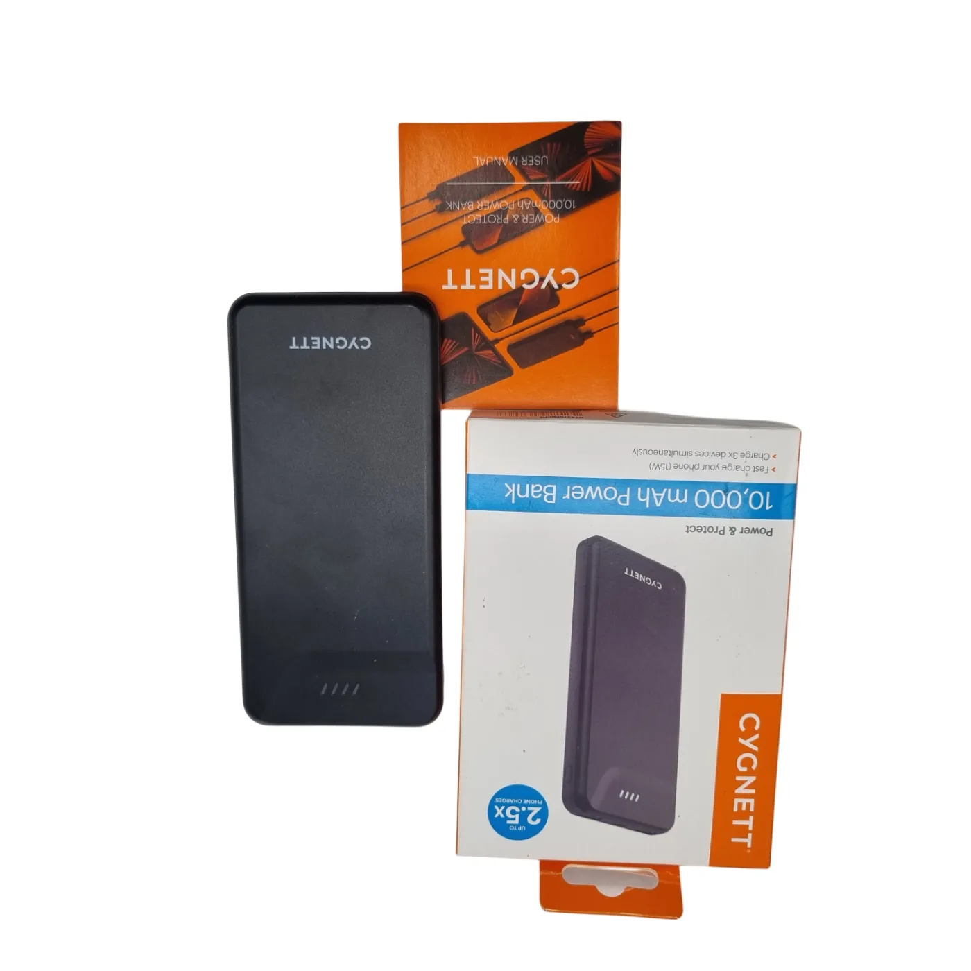 Cygnett Power Bank 10K Black (CY4370PBCHE) (WR)
