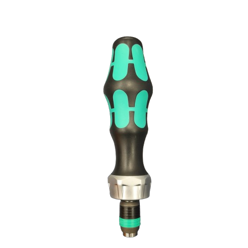 Wera Hexagon Magnetic Screwdriver, 1/4 in Tip, 25.5 mm Blade, 145 mm Overall