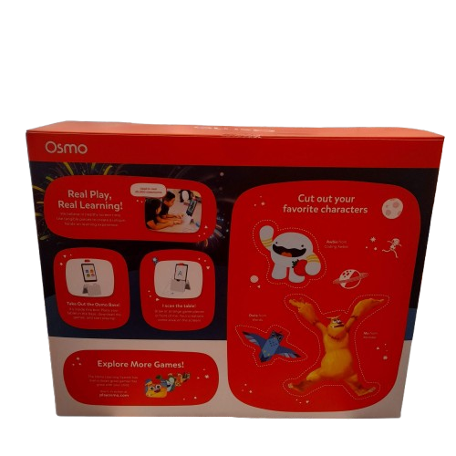 Osmo-Genius Starter Kit for Fire Tablet + Family Game Night-7 Educational Learning Games ( GE )