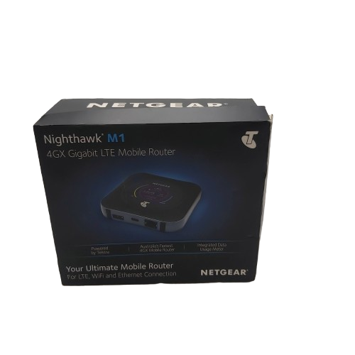 Netgear Nighthawk M1 MR1100-1TLAUS 4GX Mobile Hotspot, With Box, AC Adaptor & USBC Cable